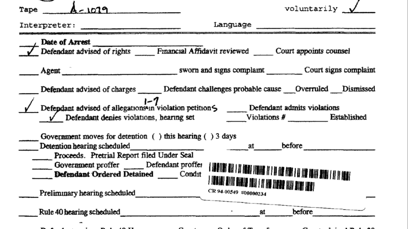 Michael Katz Probabtion hearing minutes